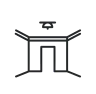 Tray ceilings icon